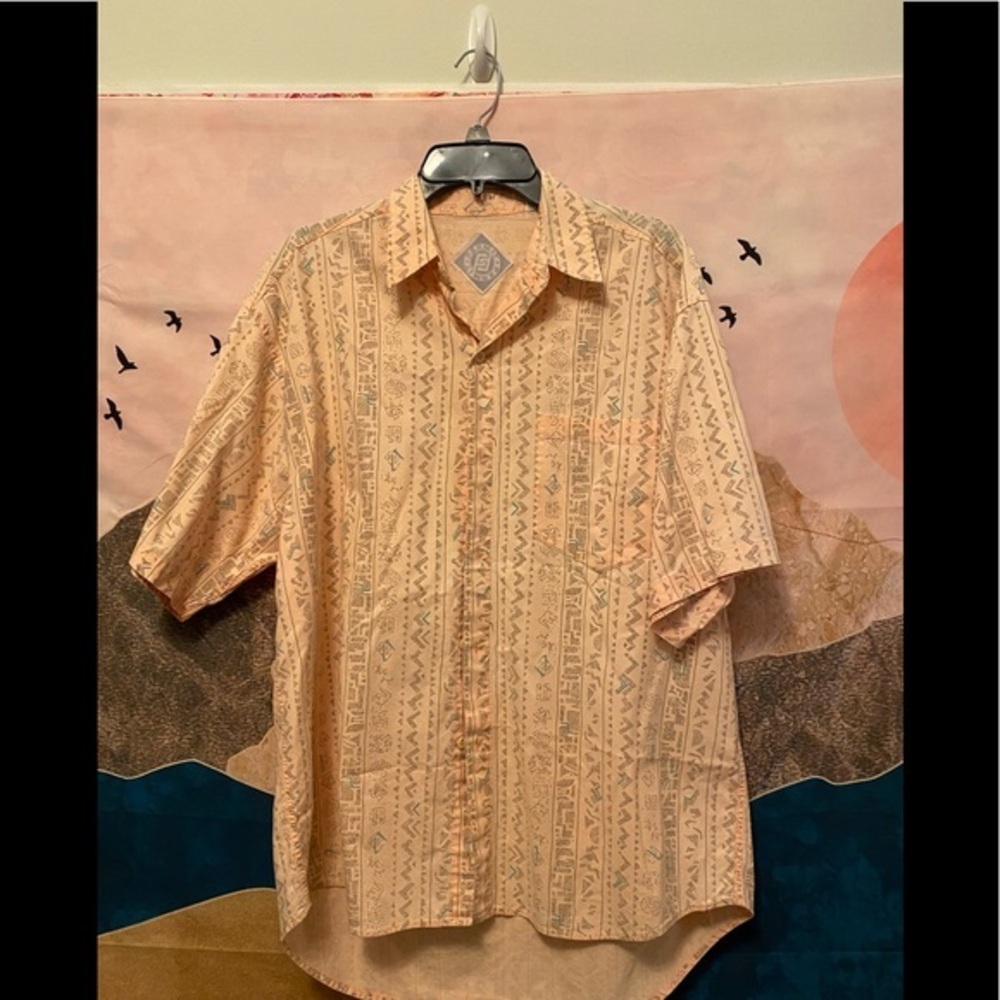 Permit Button Down Size Large - image 1